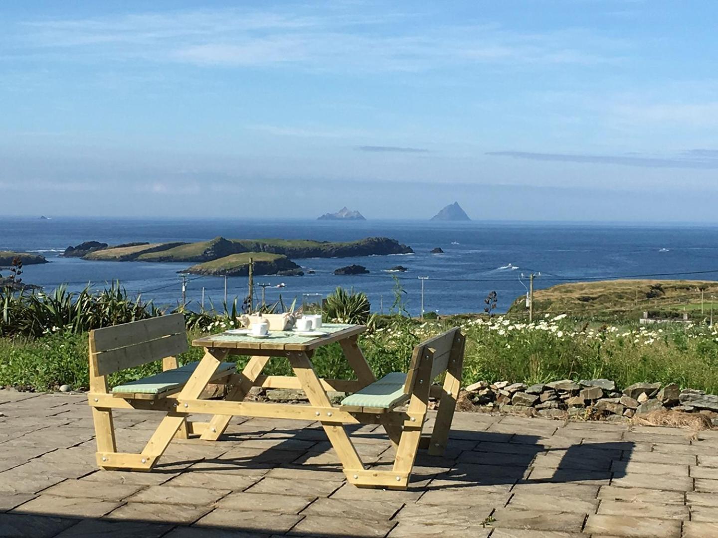 Clynacartan Ring Of Kerry - Einmaliger Blick Auf Skelligs 아파트 외부 사진